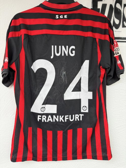 Jung Sebastian Trikot, Rückseite, 2012/13