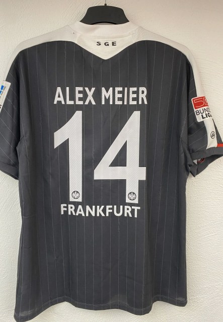Meier Alex Trikot, Rückseite, 2012/13