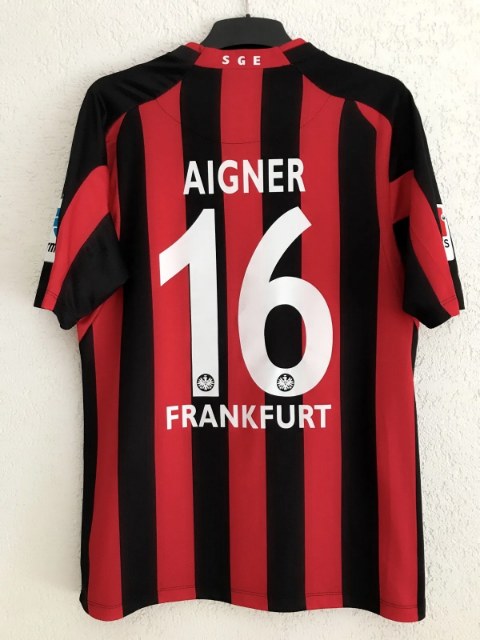 Aigner Stefan Trikot, Rückseite, 2013/14