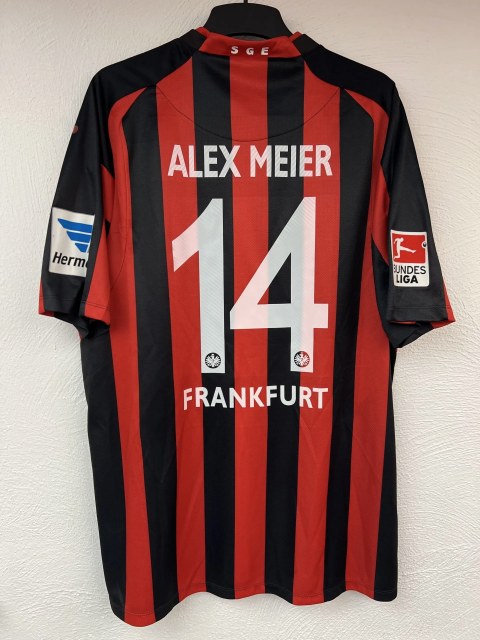 Meier Alex Trikot, Rückseite, 2013/14