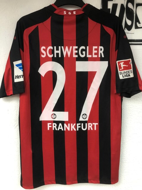 Schwegler Pirmin Trikot, Rückseite, 2013/14