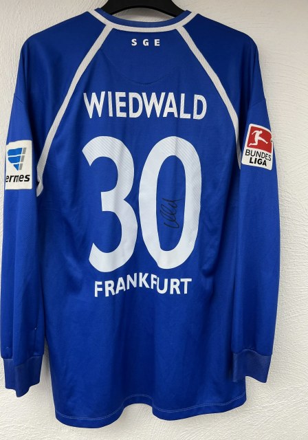 Wiedwald Felix Trikot, Rückseite, 2013/14