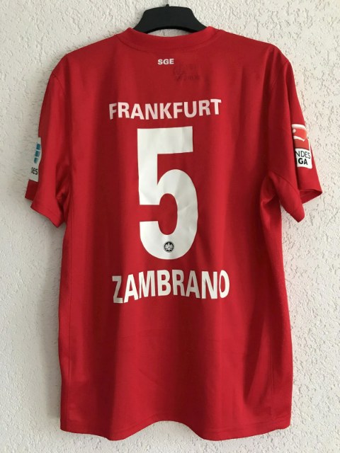 Zambrano Carlos Trikot, Rückseite, 2015/16