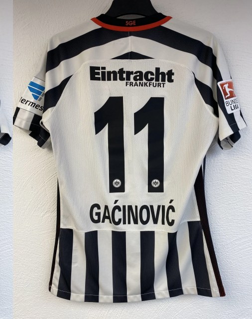 Gacinovic Mijat Trikot, Rückseite, 2016/17