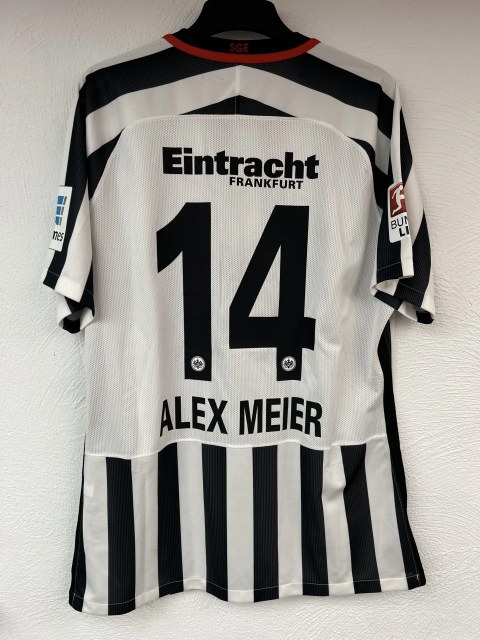 Meier Alex Trikot, Rückseite, 2016/17