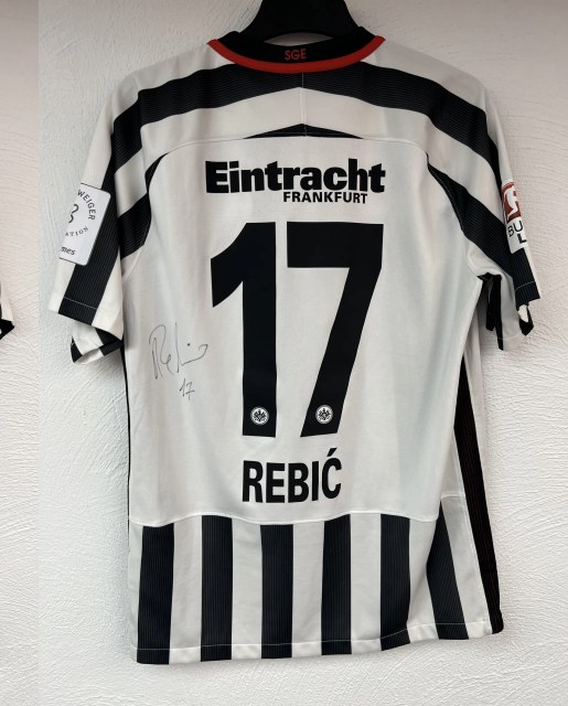 Rebic Ante Trikot, Rückseite, 2016/17
