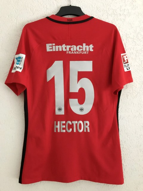 Hector Michael Trikot, Rückseite, 2016/17
