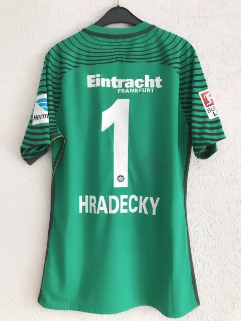 Hradecky Lukas Trikot, Rückseite, 2016/17
