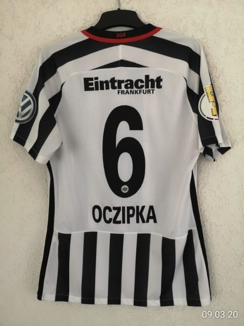 Oczipka Bastian Trikot, Rückseite, 2016/17