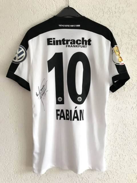 Fabian Marco Trikot, Rückseite, 2016/17