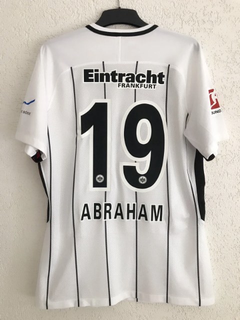 Abraham David Trikot, Rückseite, 2017/18
