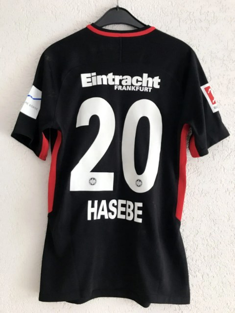 Hasebe Makoto Trikot, Rückseite, 2017/18