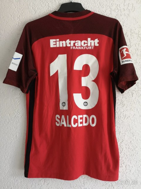 Salcedo Carlos Trikot, Rückseite, 2017/18