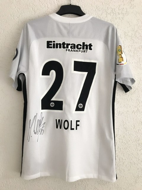 Wolf Marius Trikot, Rückseite, 2017/18