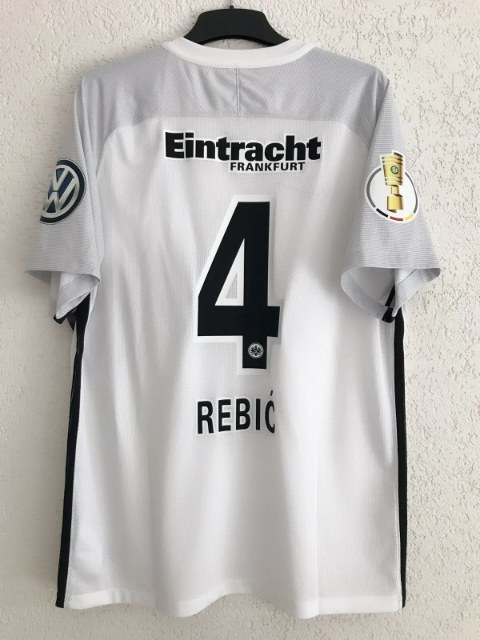 Rebic Ante Trikot, Rückseite, 2017/18