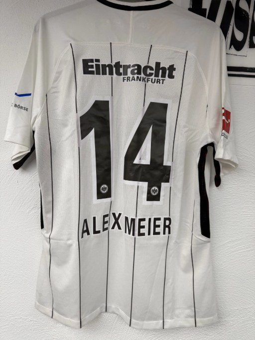 Meier Alex Trikot, Rückseite, 2017/18
