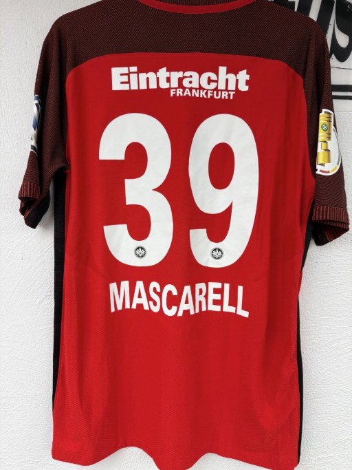 Mascarell Omar Trikot, Rückseite, 2017/18