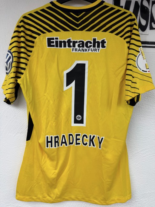 Hradecky Lukas Trikot, Rückseite, 2017/18