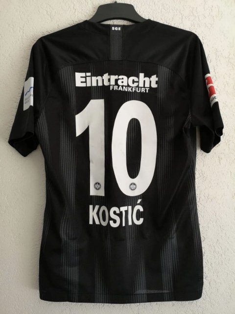 Kostic Filip Trikot, Rückseite, 2018/19