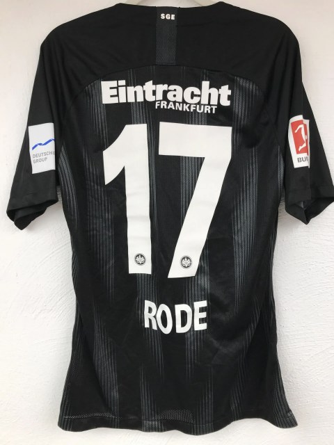 Rode Sebastian Trikot, Rückseite, 2018/19