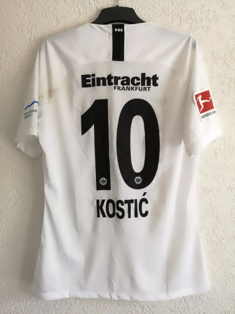 Kostic Filip Trikot, Rückseite, 2018/19