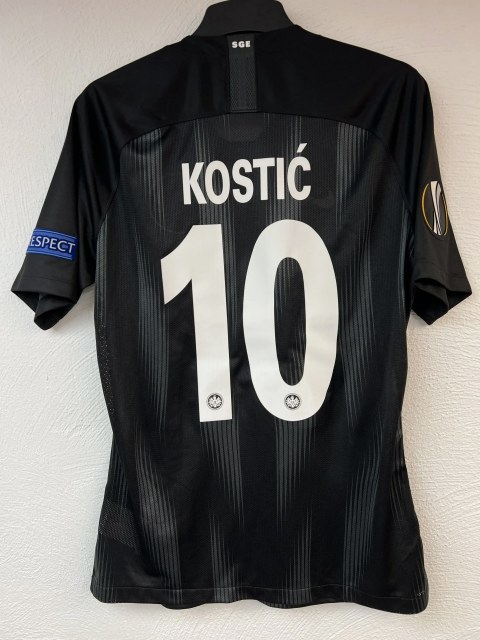 Kostic Filip Trikot, Rückseite, 2018/19
