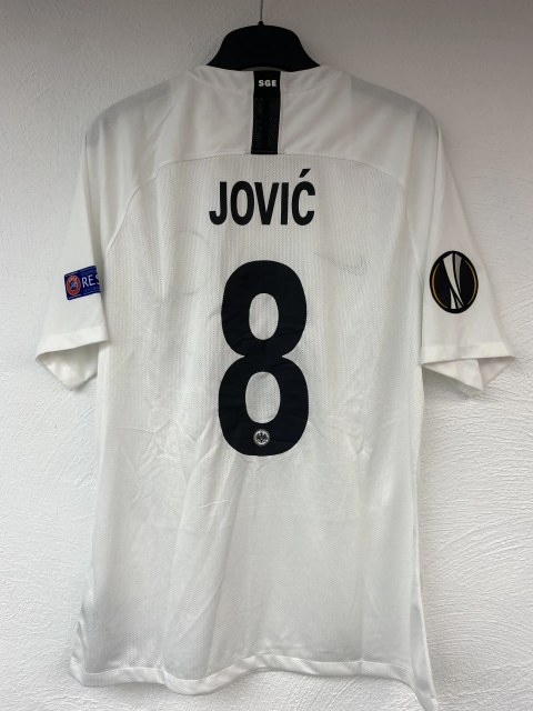 Jovic Luka Trikot, Rückseite, 2018/19