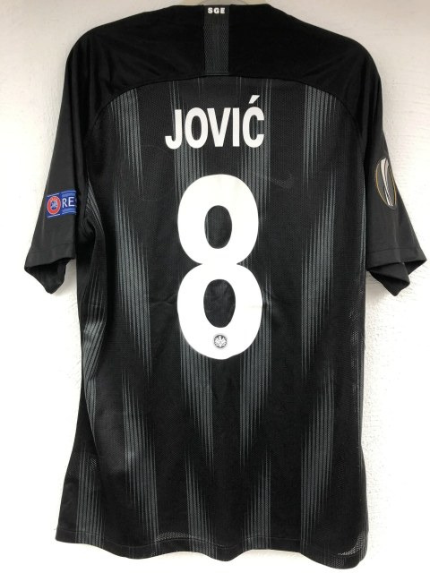 Jovic Luka Trikot, Rückseite, 2018/19