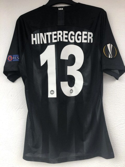 Hinteregger Martin Trikot, Rückseite, 2018/19