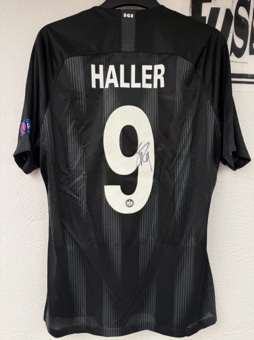 Haller Sebastian Trikot, Rückseite, 2018/19