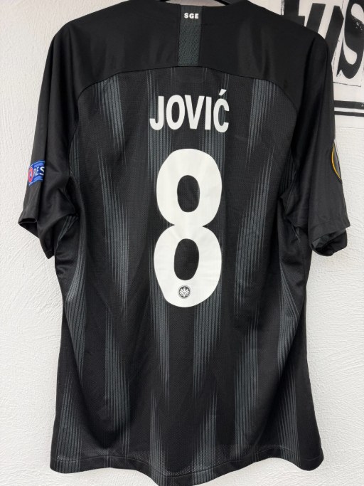 Jovic Luka Trikot, Rückseite, 2018/19
