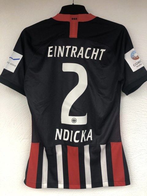 Ndicka Evan Trikot, Rückseite, 2019/20