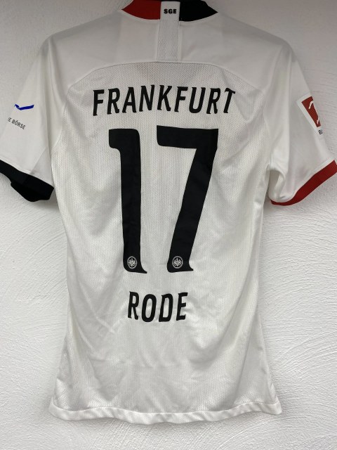 Rode Sebastian Trikot, Rückseite, 2019/20