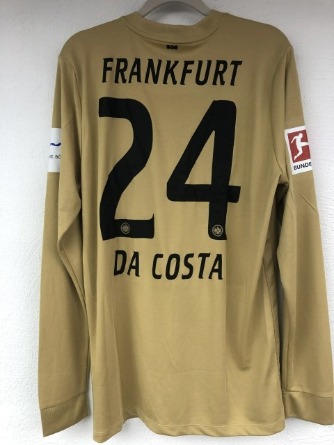 Costa Danny Da Trikot, Rückseite, 2019/20