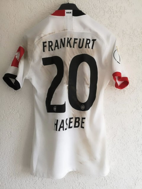 Hasebe Makoto Trikot, Rückseite, 2019/20
