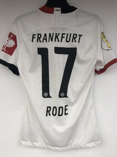 Rode Sebastian Trikot, Rückseite, 2019/20