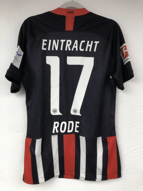 Rode Sebastian Trikot, Rückseite, 2019/20