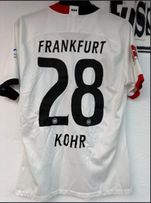 Kohr Dominik Trikot, Rückseite, 2019/20
