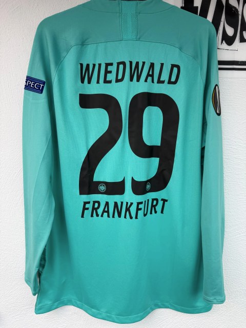 Wiedwald Felix Trikot, Rückseite, 2019/20