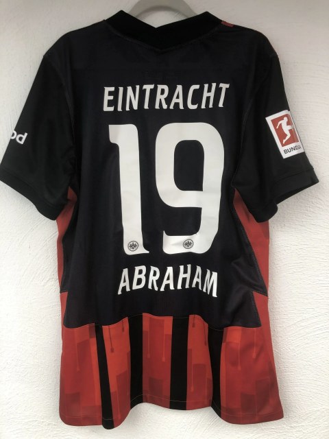 Abraham David Trikot, Rückseite, 2020/21