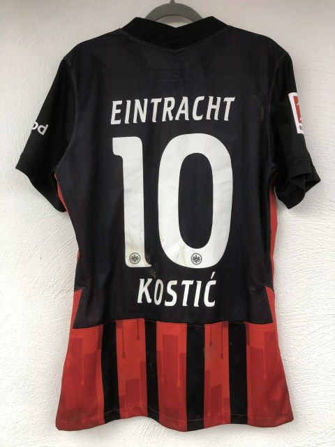 Kostic Filip Trikot, Rückseite, 2020/21