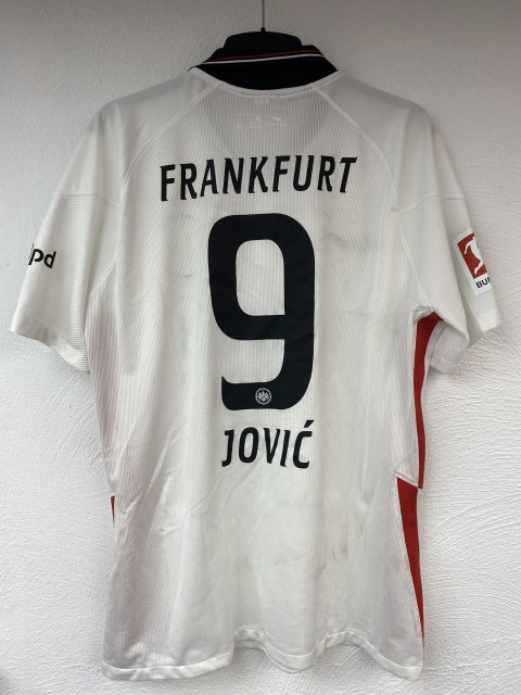 Jovic Luka Trikot, Rückseite, 2020/21
