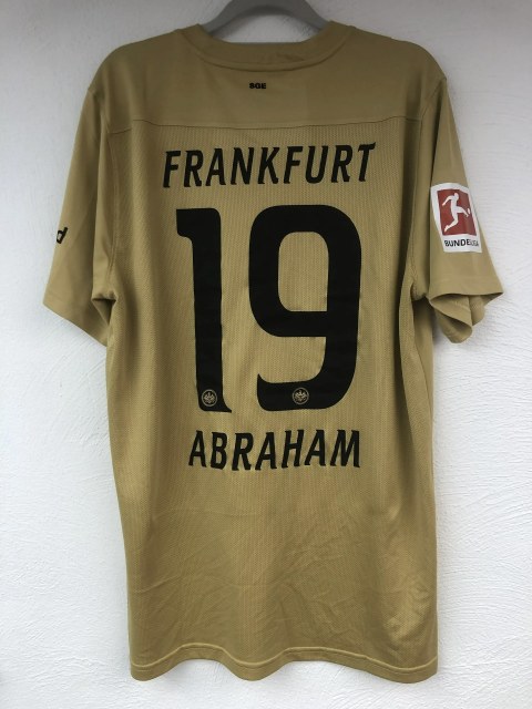 Abraham David Trikot, Rückseite, 2020/21