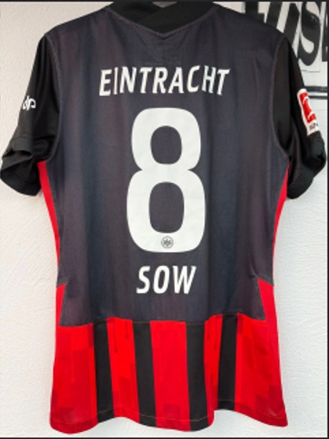 Sow Djibril Trikot, Rückseite, 2020/21