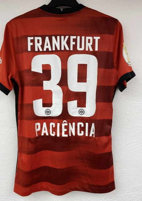 Paciencia Goncalo Trikot, Rückseite, 2021/22