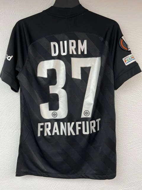 Durm Erik Trikot, Rückseite, 2021/22