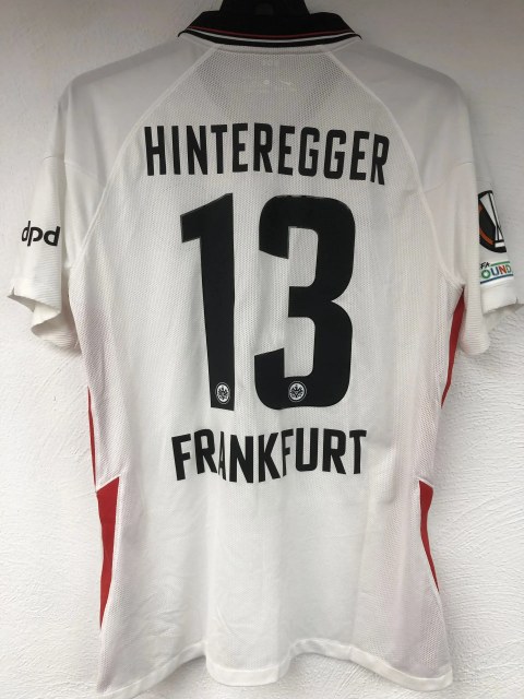 Hinteregger Martin Trikot, Rückseite, 2021/22