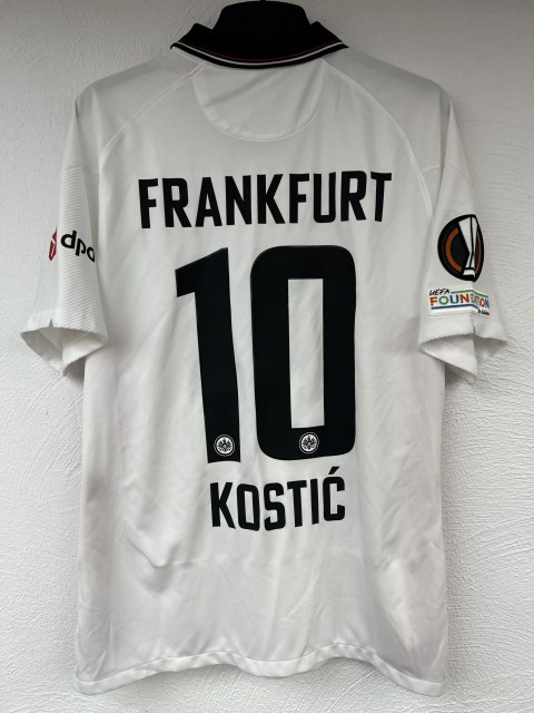 Kostic Filip Trikot, Rückseite, 2021/22
