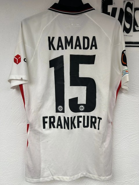 Kamada Daichi Trikot, Rückseite, 2021/22