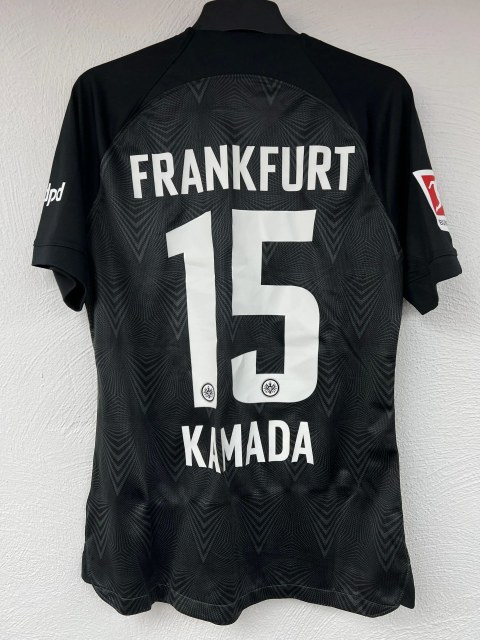 Kamada Daichi Trikot, Rückseite, 2022/23